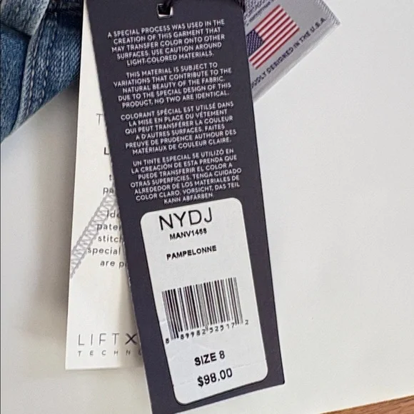 NYDJ Women's Dayla Wide Cuff Capri Jeans - Picture 7 of 12